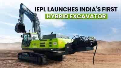 IEPL Launches India’s First Hybrid Excavator